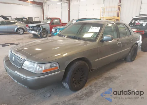 2003 Mercury Grand Marquis Ls from USA, damaged, VIN 2MEFM75W63X633689
